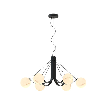 Black Chandelier Modern Creative Minimalist Ceiling Light
