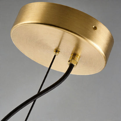 Modern Glass Bubble Chandelier Modern Multi-head LED Ceiling Light