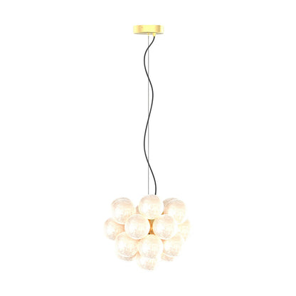 Modern Glass Bubble Chandelier Modern Multi-head LED Ceiling Light