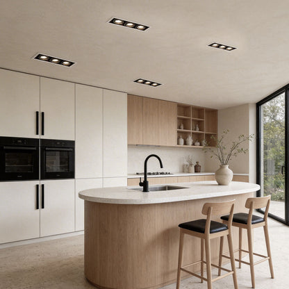 LED Spotlight Indoor Grille Recessed Linear LED Full-Spectrum Light