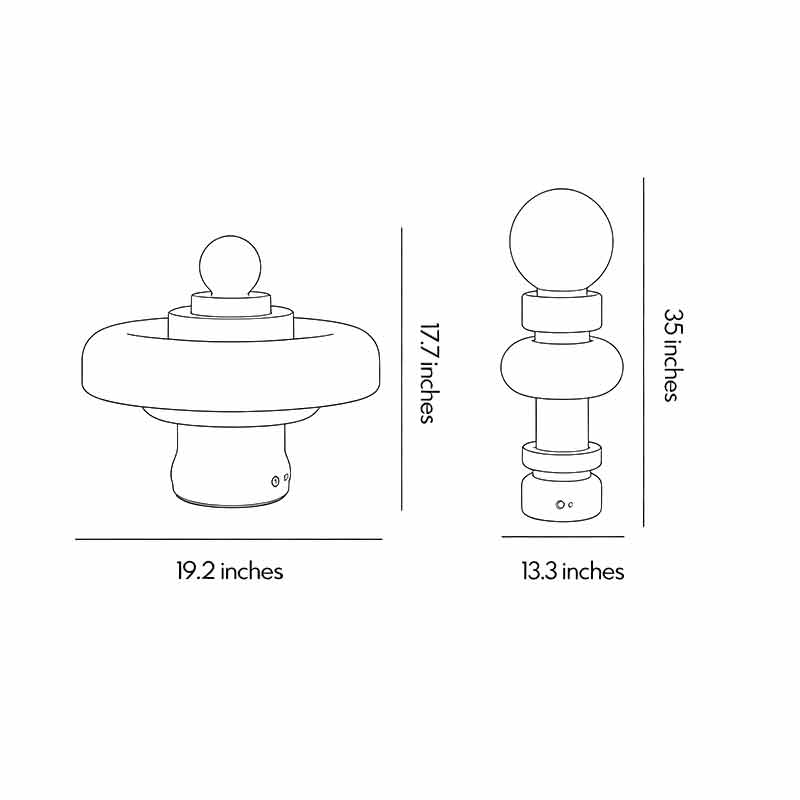 Modern Outdoor Floor Lamps Waterproof Landscape Light