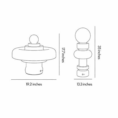 Modern Outdoor Floor Lamps Waterproof Landscape Light