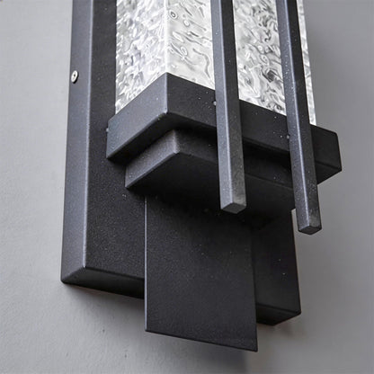 Modern Outdoor Sconce Lighting Waterproof Metal Light