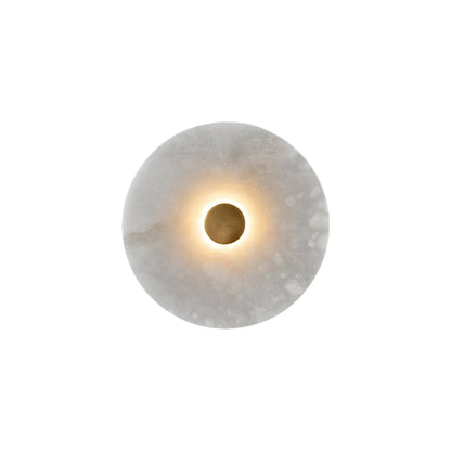 Round Wall Light Natural Marble Nordic Luxury Light