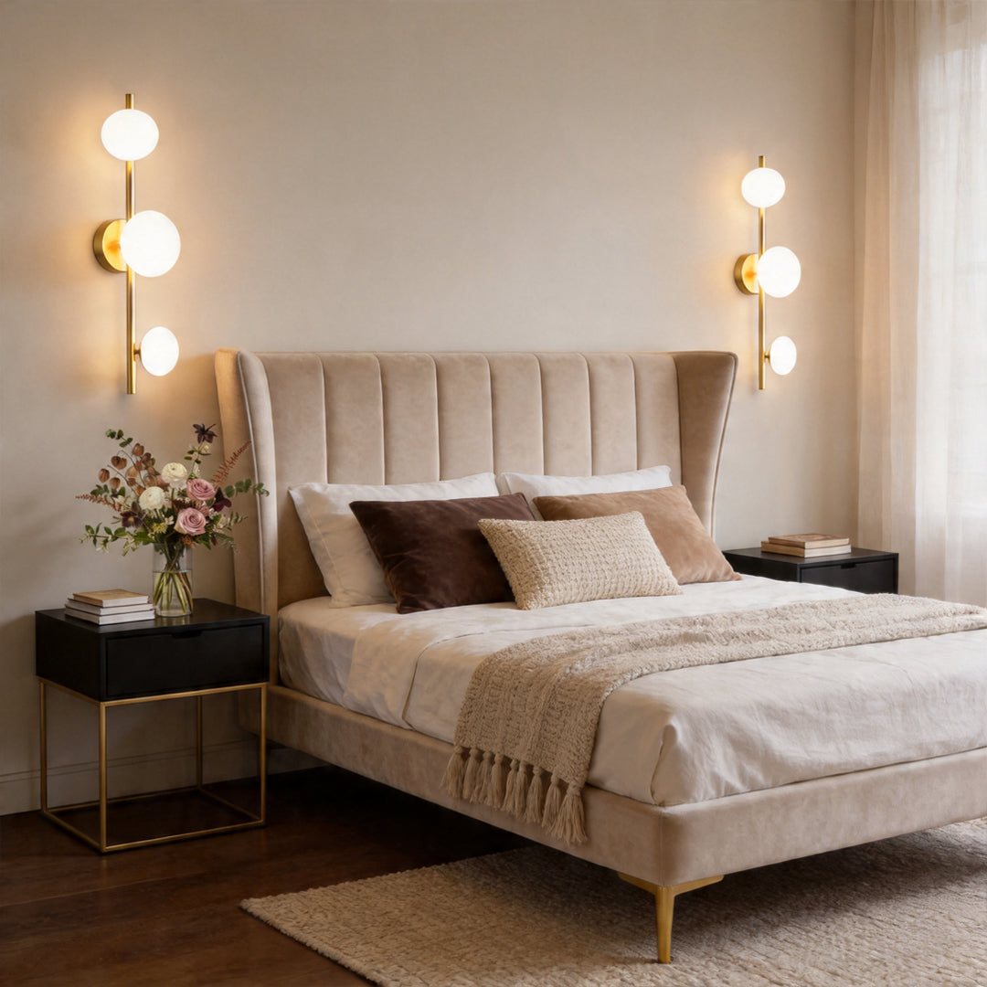 Multi Light Wall Sconce Nordic Decorative Glass Light