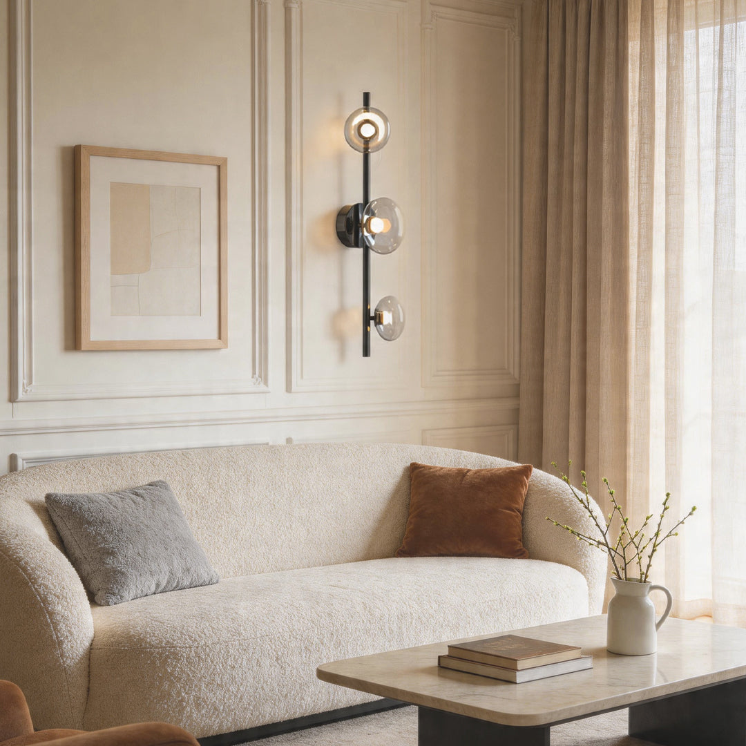 Multi Light Wall Sconce Nordic Decorative Glass Light