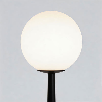 Outdoor Black Floor Lamps Roman Column Vintage Landscape Light