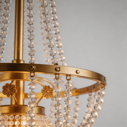 Outdoor Hanging Light Fixture European Wedding Crystal Ceiling Light