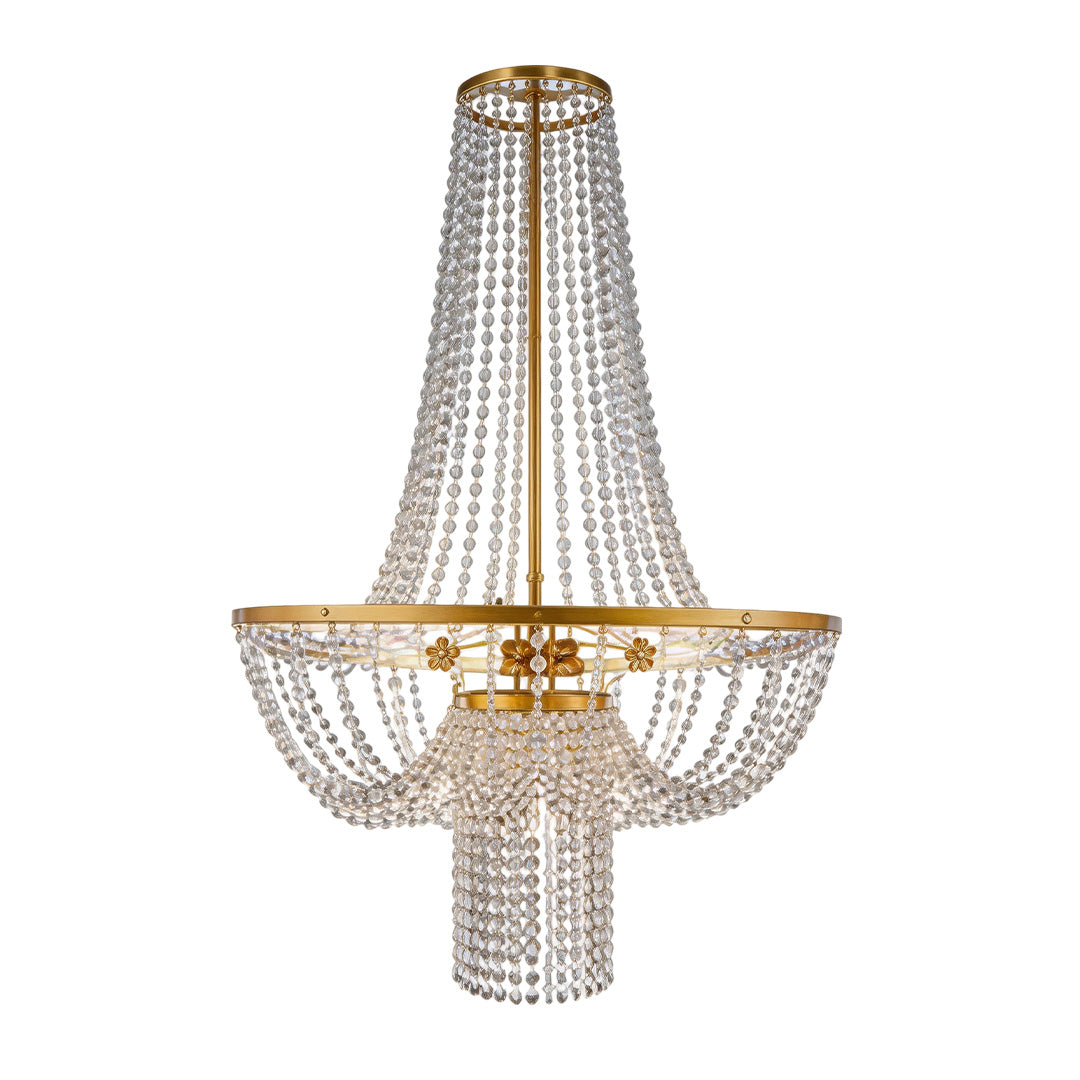 Outdoor Hanging Light Fixture European Wedding Crystal Ceiling Light