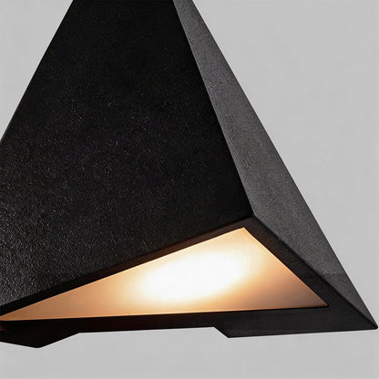 Outdoor LED Wall Sconce American Triangular Waterproof Light