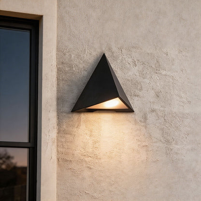 Outdoor LED Wall Sconce American Triangular Waterproof Light