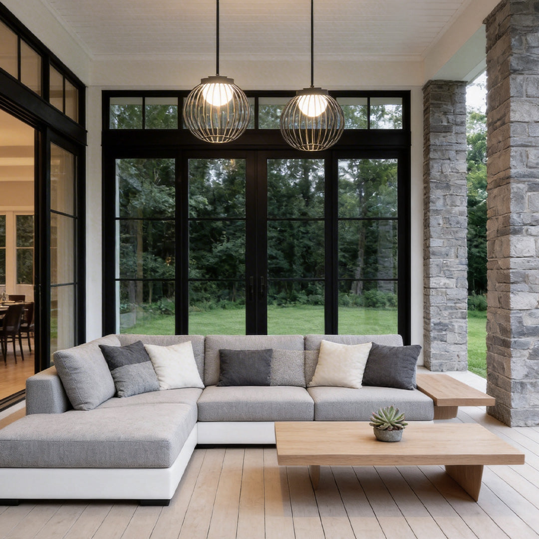 Outdoor Pendant Lighting Modern Waterproof Landscape Ceiling Light