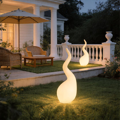 Patio Outdoor Floor Lamps Water Drop Decoration Landscape Lamp