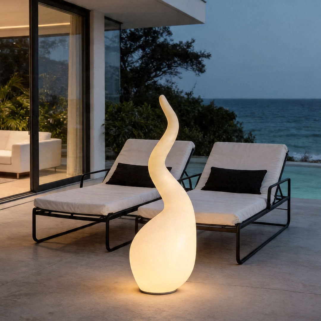 Patio Outdoor Floor Lamps Water Drop Decoration Landscape Lamp