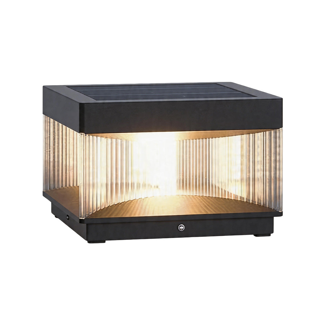 Pillar Lights Outdoor Solar Waterproof Villa Garden Gate Light