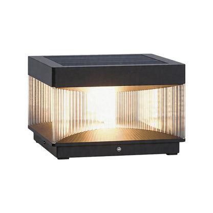 Pillar Lights Outdoor Solar Waterproof Villa Garden Gate Light