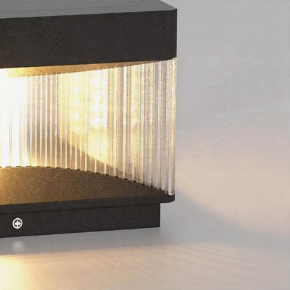 Pillar Lights Outdoor Solar Waterproof Villa Garden Gate Light