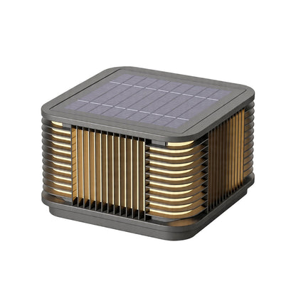 Pillar Solar Lights Modern Outdoor Landscape Lighting