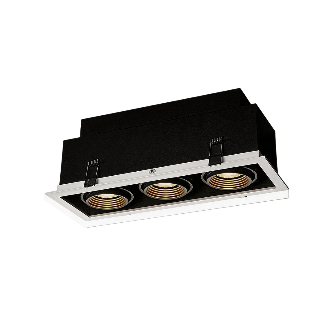 LED Spotlight Indoor Grille Recessed Linear LED Full-Spectrum Light