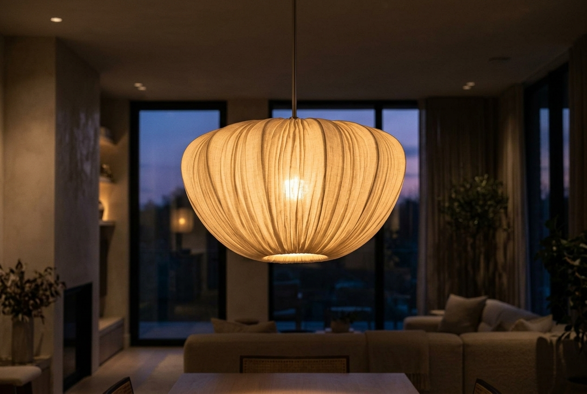 Rhysand Linen Pendant