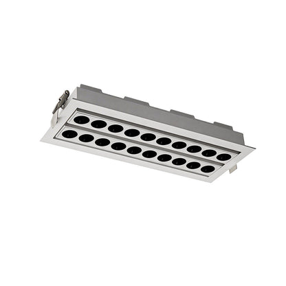 2 PCS LED Ceiling Recessed Spotlights Grille LED Linear Light