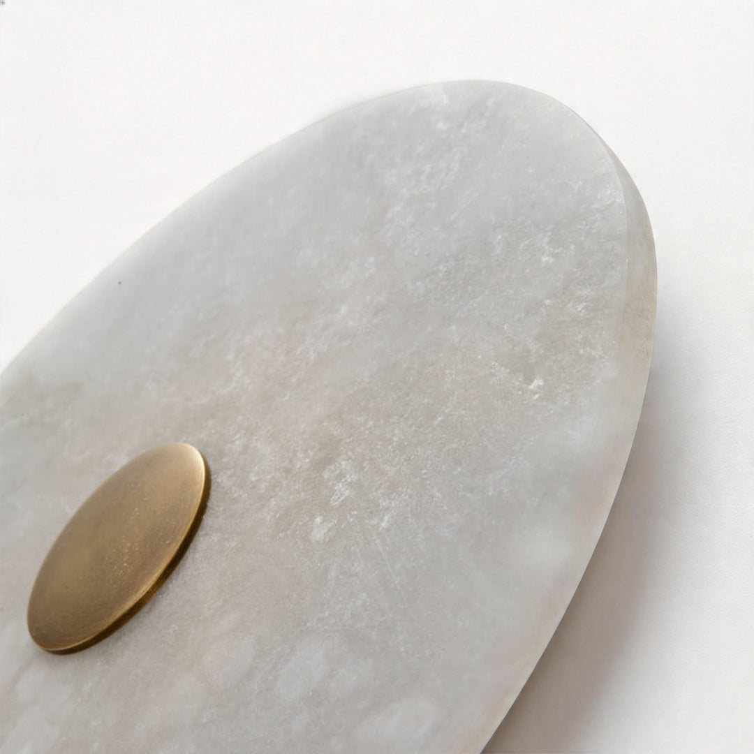Round Wall Light Natural Marble Nordic Luxury Light