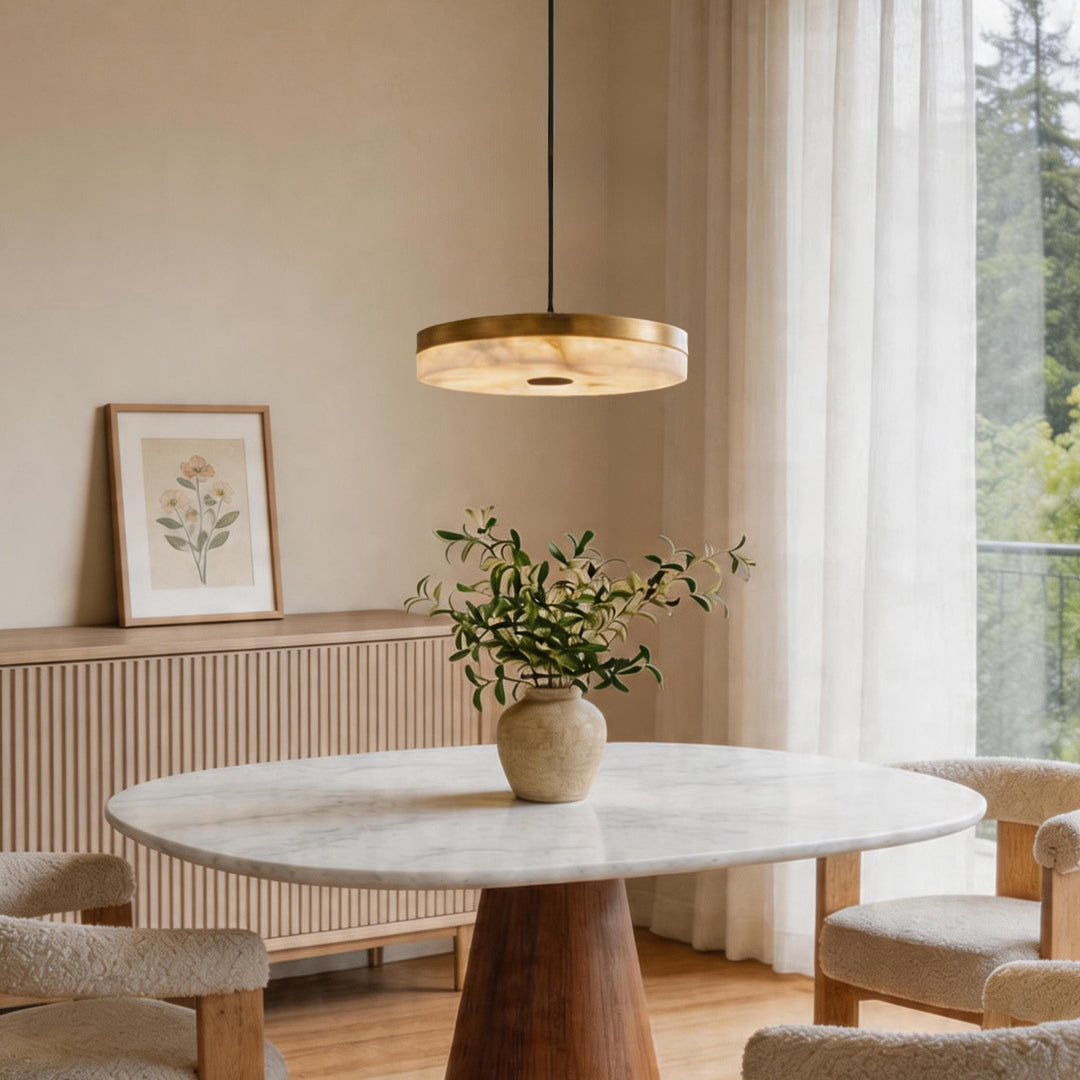 Elegant Marble Pendant Light