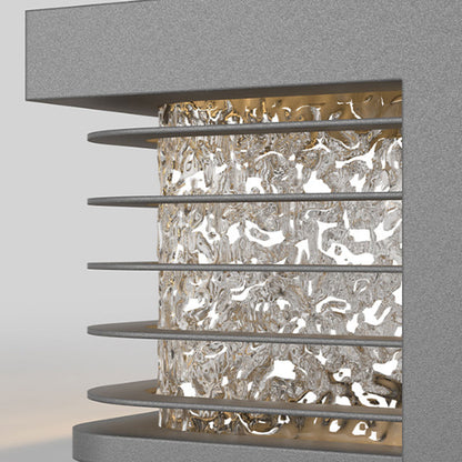 Solar Gate Pillar Lights Modern Outdoor Waterproof Light