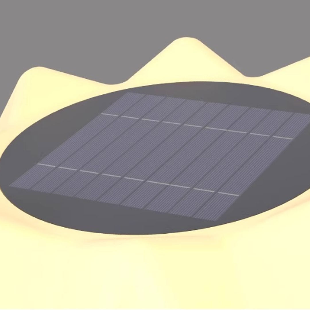 Solar LED Pillar Lights Modern Outdoor Waterproof Light