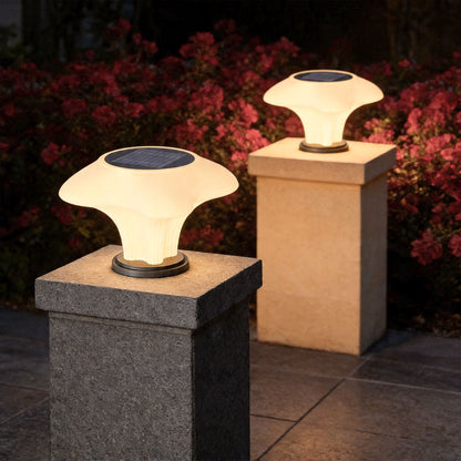 Solar Pillar Light Modern Minimalist Entryway Landscape Lamp