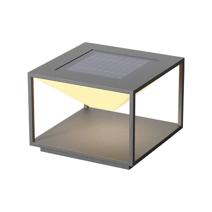 Solar Pillar Light Outdoor Modern Waterproof Garden Light
