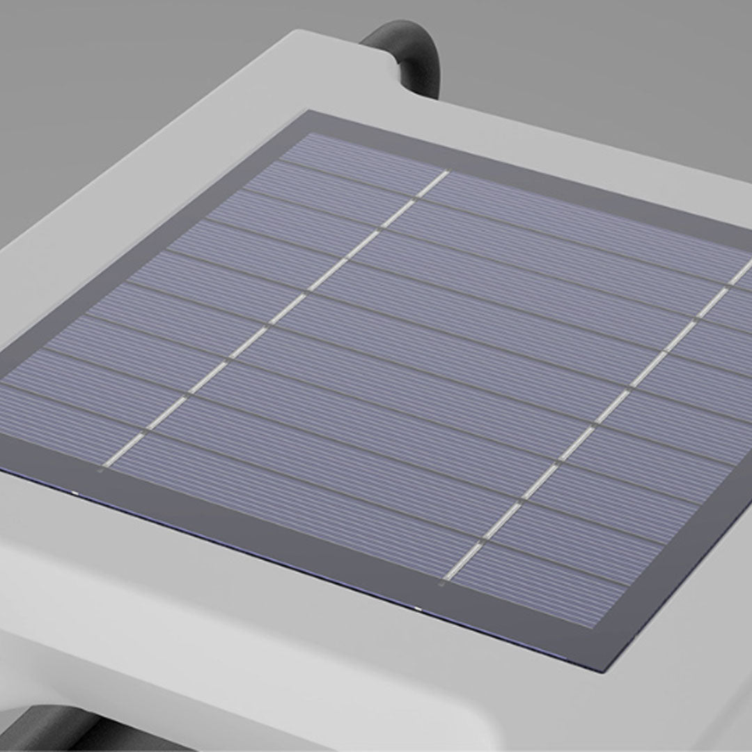 Solar Pillar Lighting Modern Waterproof Garden Gate Light