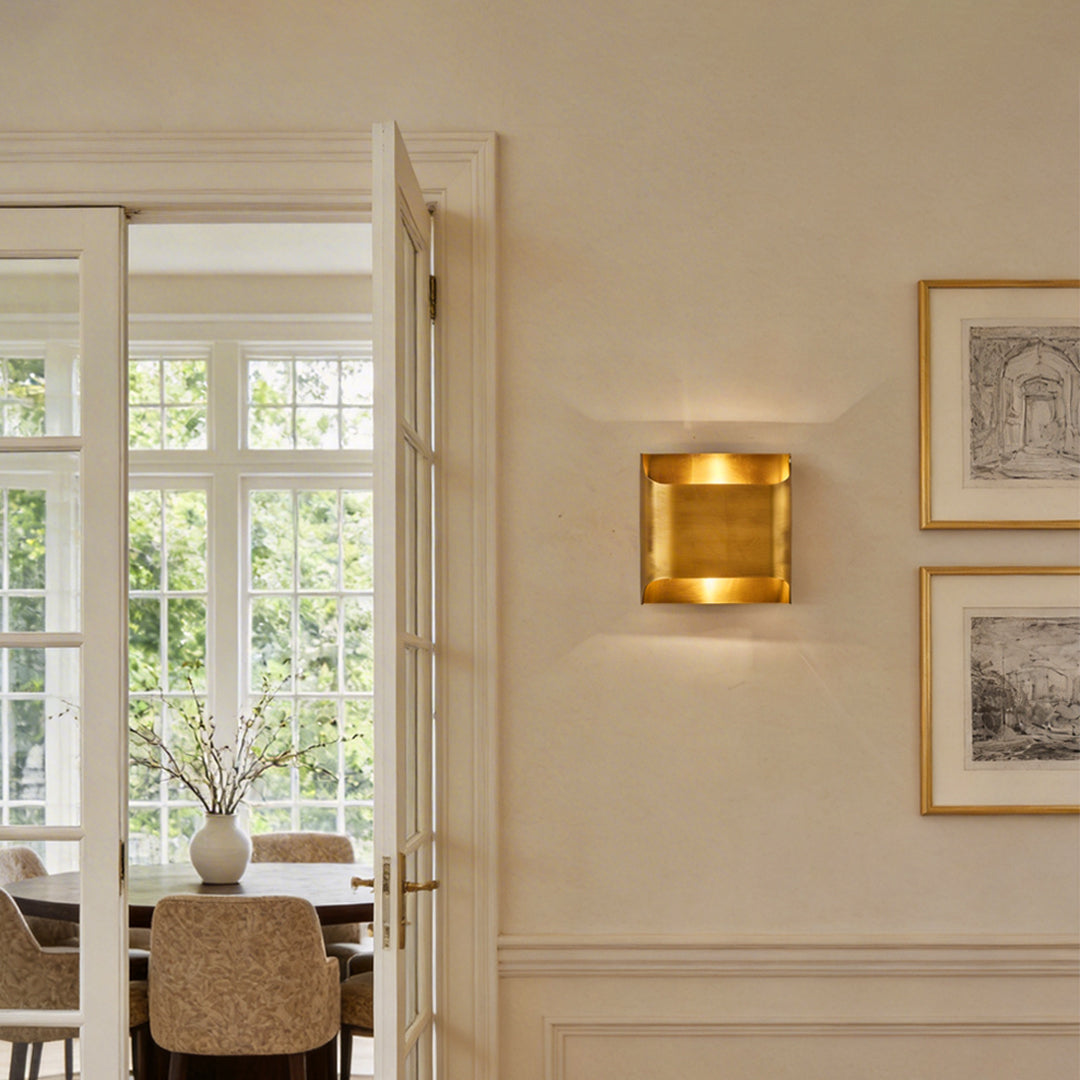 Brass Wall Light Modern Minimalist up and down Lighting