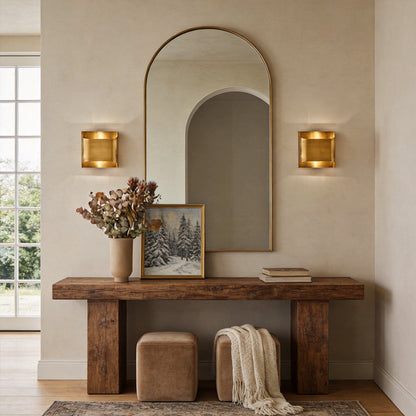 Brass Wall Light Modern Minimalist up and down Lighting