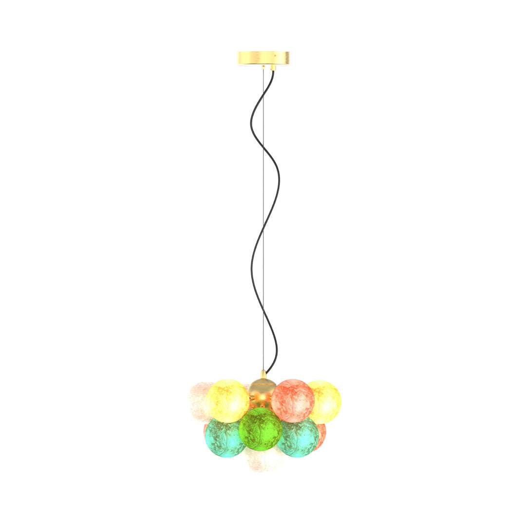 Stained Glass Chandeliers Modern Creative LED Ceiling Light