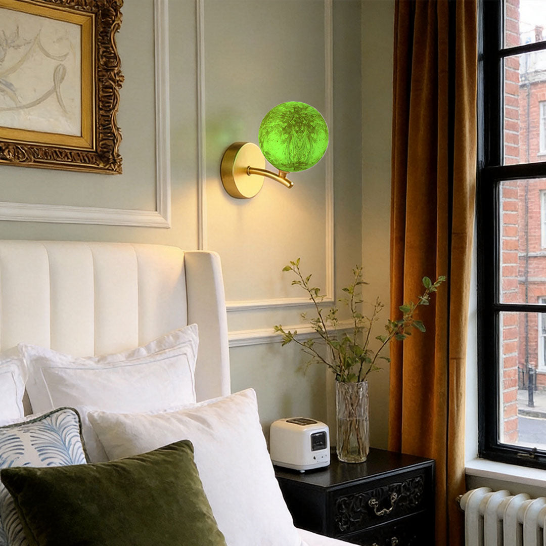 Stained Glass Wall Lights Minimalist Modern Luxury Creative Light