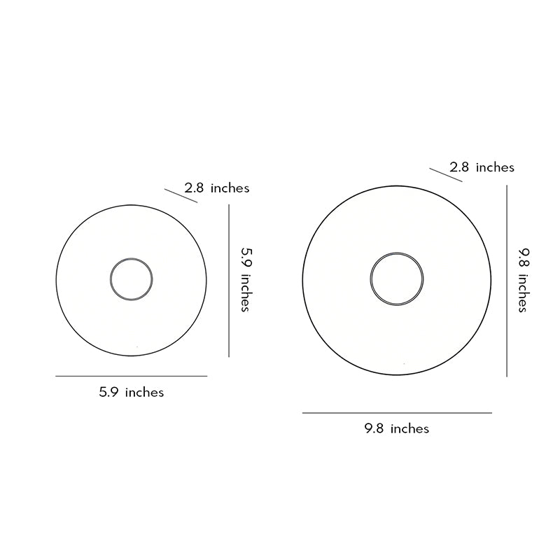 Round Wall Light Natural Marble Nordic Luxury Light