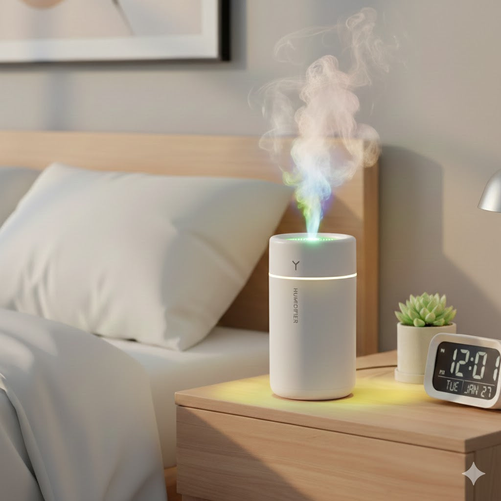 Portable Ultrasonic Aromatherapy Humidifier